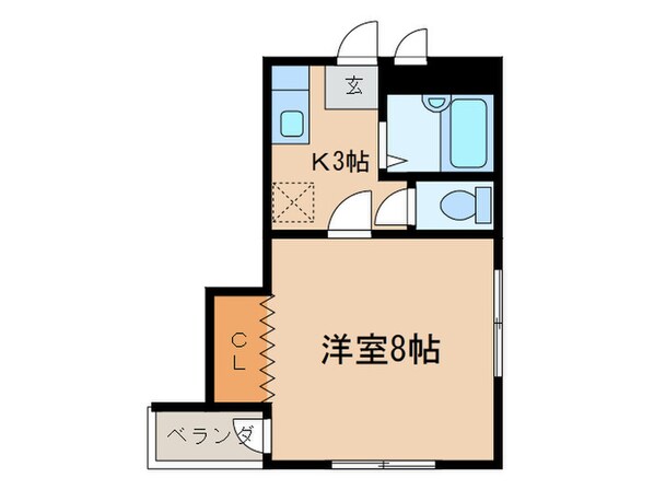 ベルメゾン中川の物件間取画像